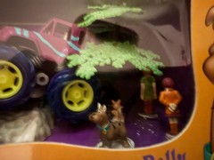 Scooby-Doo 4×4 Scooby Rally Set Of 4 Monster Trucks And Mini Figures 1999 Boley