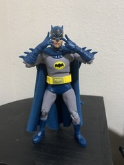Custom Mcfarlane Batman 66 Adam West Cloth Wired Cape 1/12 NOT FIGURE
