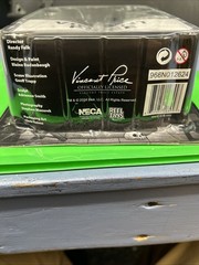 NECA TOONY TERRORS Silver Screen Vincent Price 6″ Figure Sealed RARE HORROR HTF