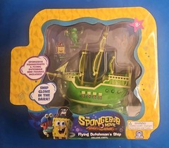 Spongebob Squarepants FLYING DUTCHMAN Ship CULTUREFLY 2025 Deluxe Vinyl 9″ TOY