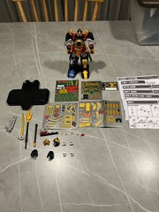Power Rangers Sentai Dairanger SMP Super Mini Pla Megazord Dairen oh Won Tiger
