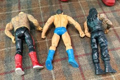 Lot of 8 Wrestling Figures WWE – Jakks Giants, Action Figures, Thumb Wrestler