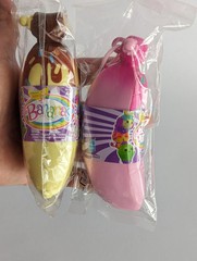 Cepia Bananas Bunch 3 Toy Mystery Figures Set of 2 Pink & Yelow Collectables New