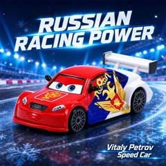 Disney Pixar Cars 2 Movie Russian Racer – Vitaly Petrov Die-cast Model Toy Cars
