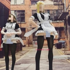 1/12 Custom Maid Costume Dress Clothes Set For 6” Romankey Figma Action Figure