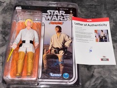 Signed Mark Hamill Luke Skywalker STAR WARS Kenner Action Figure Toy Auto PSA