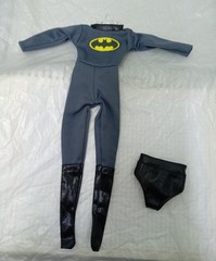 BATMAN CUSTOM CLOTHING Set For Ken Max Steel Hottoys Or Other 1/6 Male Dolls