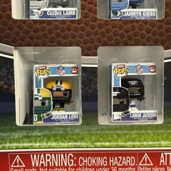 Funko Bitty Pop NFL Stars Series 1 12 Figure Collector Pack Toy New Sealed