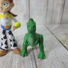 Mattel Disney Pixar Toy Story Figures Dolls Toys Lot Woody Jessie Rex Dinosaur