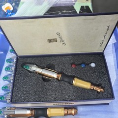 11th Doctor Who Metal Sonic Screwdriver Replica Made Fully Metal Parts Xmas Gift