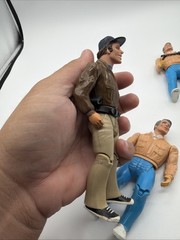 1983 Lot Of 2 The A-Team Murdoch Mr T John Hannibal Smith 6 Inch Figures A Team