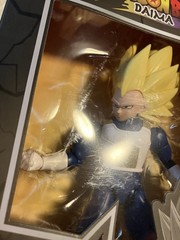 Bandai Dragon Ball Z Dragon Stars Series Super Saiyan 3 Vegeta Daima Ver DMG Box