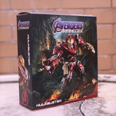 Avengers Iron Man MK44 Hulkbuster 7in Action Figure Collection LED Toys Gift Box