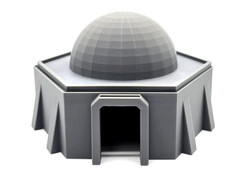 28mm Scale tabletop Terrain Black Tatooine Style Building Star Wars Legion 40k