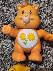 VTG 1983 Miscellaneous Lot of 7 Care Bear 3″ Poseable Figures