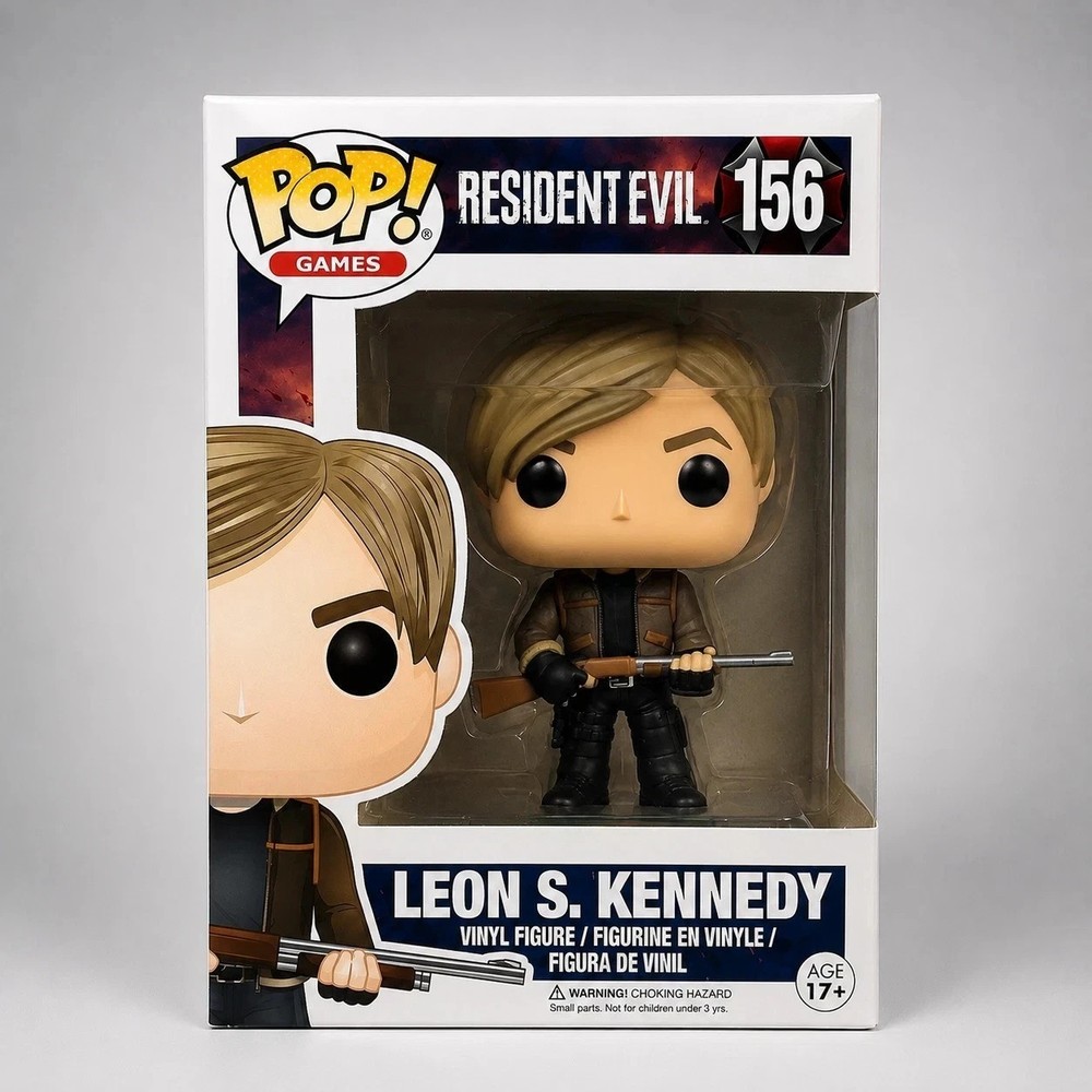 Pop Games: Resident Evil – Leon S. Kennedy Action Figure