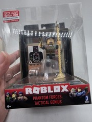 Roblox Desktop Series Phantom Forces: Tactical Genius Action Figure Toy 8+ New