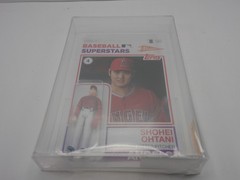 SUPER7 2021 TOPPS BIG LEAGUE REACTION FIGURE MLB BASEBALL SHOHEI OHTANI AFA 85+