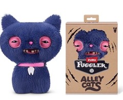 NEW! Fuggler Funny Ugly Monster Plush Toy ALLEY CATS Blue USA Seller