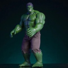 Avengers Giant Hulk PVC Statue 24cm Superhero Collectible Model Figure Toys