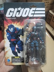 HIYA 1/18 G.I. Joe Cobra Soldier Viper Action Figure EMG0156 In Stock