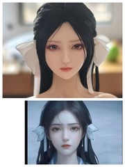 1:6 Women beauty Girl Head Sculpt Fit 12” Female PH UD LD Action Figure Doll