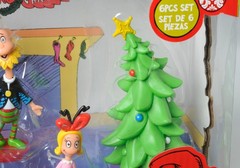 Dr Seuss The Grinch 6 Piece Collectible Figurine Set 2023 A19984 NEW in Box XMAS