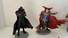 Marvel DC Superhero Action Figure Lot of 12 Batman Loki Vision Hawkeye Robin