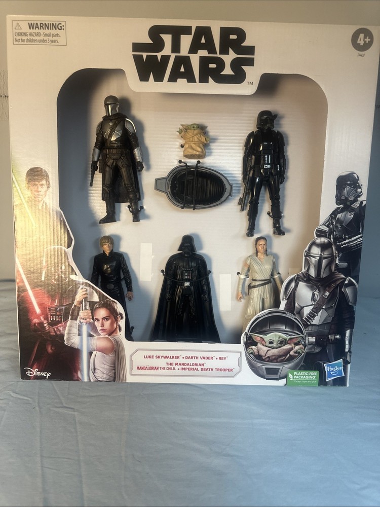 Star Wars Hasbro Action Figure Set of 6 for 4+ Years Kids – 6 Inch (15.2cm)