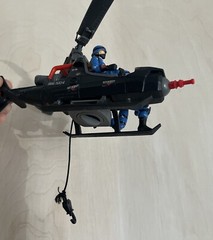 G.I Joe Cobra FANG Winch Add-On Helicopter 3D Printed Custom