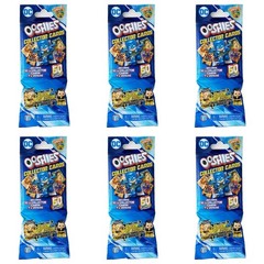DC Comics Ooshies + Collector Cards – Lot of 6 Blind Packs