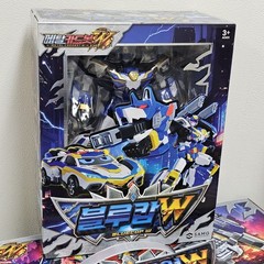 SAMG Metal Cardbot W 4-Pack Robots Bluecop W Heavy Iron W Phantom Hornet Tigun