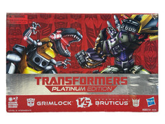 Transformers Platinum Edition FOC Fall Of Cybertron Grimlock Vs Bruticus NIB