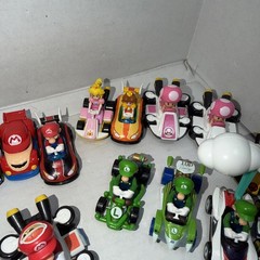 HUGE Super Mario 57 Pc Lot Figures & Racers Mario Luigi Nintendo
