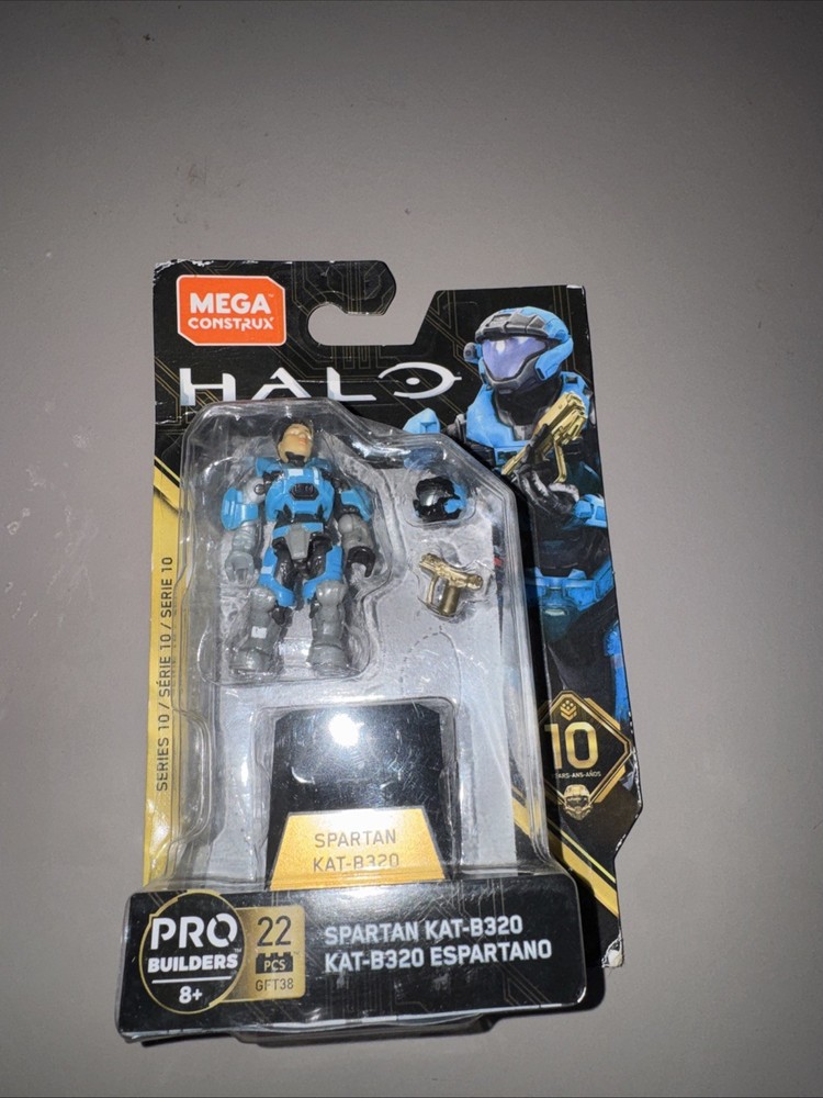 Halo Megablocks Spartan Kat-B320 Mini Figure Heroes 10 GFT38