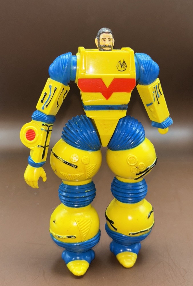 Vtg 1986 Hasbro Inhumanoids Liquidator 6″ Tall Action Figure Toy 80’s Retro