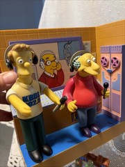 The Simpsons Talking Playset KBBL Radio Station Bill Marty Lot Scientist Bart