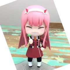 10cm Darling in the Zero Two Q Version Combat Uniform Anime Figure 3 Pack