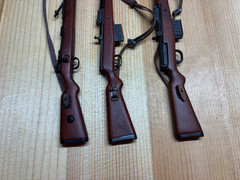 DID LIO BURK/UJINDOU 1/6 UD9041 UD9052 GEWEHR 43, GEWEHR 41, AND KAR98K RIFLES