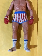 2012 Rocky IV Rocky Balboa Series 2 Bloody Fight 7” Action Figure NECA Loose