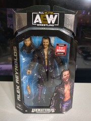 AEW Unmatched Collection Alex Reynolds #72 Series 9 Chase Figure 1 Of 5000 New