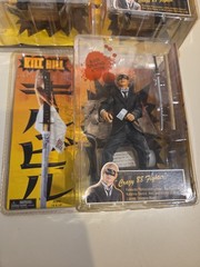 Neca 2004 Kill Bill Series 1 Full Set The Bride Go Go Crazy 88 Fighters NOS