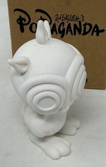 Ron English Mindstyle Ronnnie Rabbbit White 3” Chase Designer Art Vinyl Toy