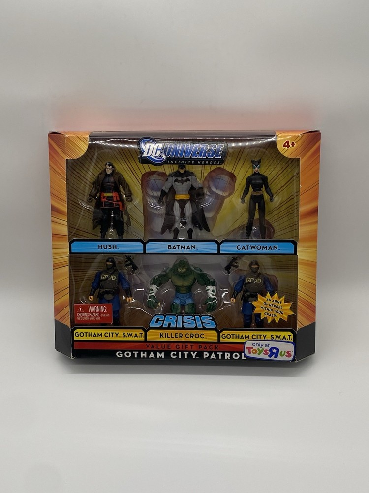 DC Universe Infinite Heroes Crisis Gotham City Patrol New Batman Catwoman Croc