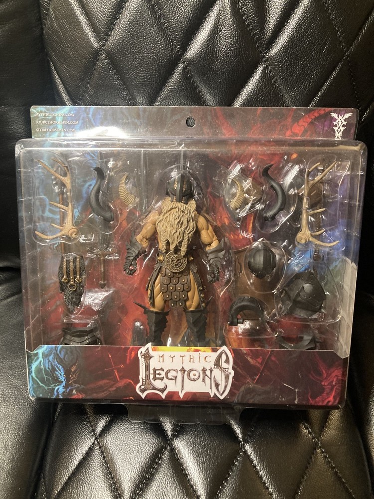4H Four Horsemen Mythic Legions Deluxe Barbarian Builder 1.0 All-Stars 1 MIB!