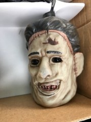 NECA The Texas Chainsaw Massacre Leather Face Head Lite Decorative Light Strand