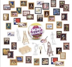 👉 ZURU Mini Brands Masterpieces Mini Toy Collectible Art Series