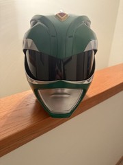 Hand Crafted, Hand Painted Green Ranger Helmet (Jason David Frank)