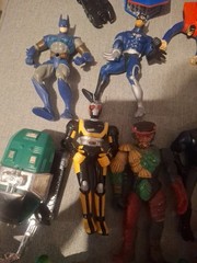 Vintage Batman spiderman90s Super Hero Marvel DC Comic Figures Water World Vehic