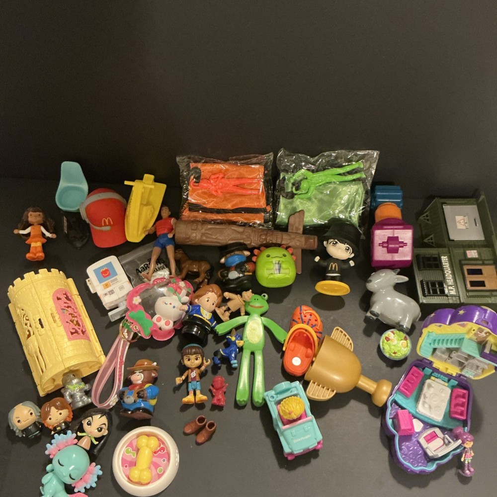 Large Random Toy Lot 30 +- ALittle Bit of Everything and More